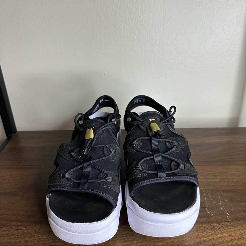 Nike Air Max KoKo Black & White Platform Sandals Sz 8 Womens - Picture 5 of 7